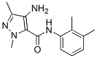 1H-Pyrazole-5-carboxamide,4-amino-N-(2,3-dimethylphenyl)-1,3-dimethyl- Structure