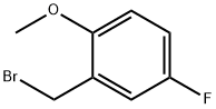5-フルオロ-2-メトキシベンジルブロミド 化学構造式