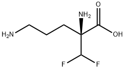 DL-α-Difluoromethylornithine hydrochloride hydrate solid структура