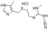 Cimetidine hydrochloride Structure