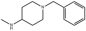 1-苄基-4-甲氨基哌啶 结构式