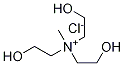 EthanaMiniuM, 2-hydroxy-N,N-bis(2-hydroxyethyl)-N-Methyl-, chloride,7006-59-9,结构式