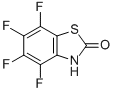 2(3H)-Benzothiazolone,4,5,6,7-tetrafluoro-(9CI) Struktur