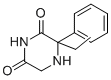 3-エチル-3-フェニル-2,6-ピペラジンジオン 化学構造式