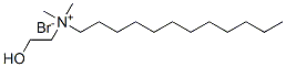 dodecyl(2-hydroxyethyl)dimethylammonium bromide Structure