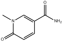 1-甲基-6-氧代吡啶-3-甲酰胺, 701-44-0, 结构式