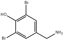 3,5-DIBROMO-4-HYDROXYBENZYLAMINE,701-68-8,结构式