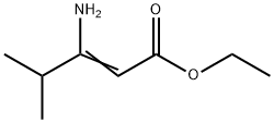 2-Pentenoic  acid,  3-amino-4-methyl-,  ethyl  ester,70106-45-5,结构式