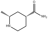 4-Piperidinecarboxamide,2-methyl-,(2R,4R)-(9CI) 化学構造式