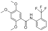 벤즈아미드,2,4,5-트리메톡시-N-[2-(트리플루오로메틸)페닐]-