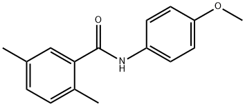 Benzamide, N-(4-methoxyphenyl)-2,5-dimethyl- (9CI) Struktur