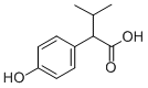 2-(4-羟基苯基)-3-甲基丁酸,70124-98-0,结构式
