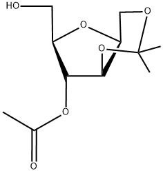 4-O-ACETYL-2,5-ANHYDRO-1,3-ISOPROPYLIDENE-D-GLUCITOL|4-O-乙酰基-2,5-酐-1,3-异亚丙基-D-葡萄烯糖