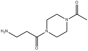 1-(4-ACETYL-PIPERAZINE-1-YL)-3-AMINO-1-PROPANONE HCL|1-(4-乙酰基哌嗪-1-基)-3-氨基丙烷-1-酮