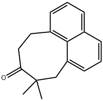 8,8-Dimethyl-8,9,10,11-tetrahydro-7H-cycloocta[de]naphthalen-9-one Structure