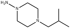 1-Piperazinamine,4-(2-methylpropyl)-(9CI) Struktur