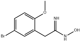 ACETAMIDOXIME,2-(5-BROMO-2-METHOXYPHENYL|