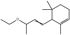 6-(3-ethoxybuten-1-yl)-1,5,5-trimethylcyclohexene,70172-07-5,结构式