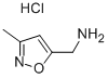 C-(3-METHYL-ISOXAZOL-5-YL)-METHYLAMINE HYDROCHLORIDE Structure