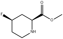 2-Piperidinecarboxylicacid,4-fluoro-,methylester,(2S,4R)-(9CI) Structure