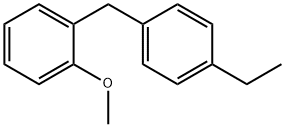 Benzene, 1-[(4-ethylphenyl)methyl]-2-methoxy- (9CI),701936-37-0,结构式