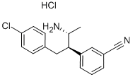 Benzonitrile, 3-[(1R,2R)-2-amino-1-[(4-chlorophenyl)methyl]propyl]-, monohydrochloride, rel- (9CI) Structure