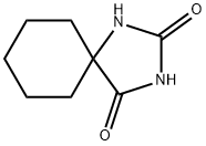 1,3-二氮杂螺[4,5]癸烷-2,4-二酮 结构式