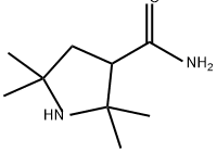 2,2,5,5-四甲基-3-吡咯烷羧酰胺,702-96-5,结构式