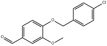 4-[(4-CHLOROBENZYL)OXY]-3-METHOXYBENZENECARBALDEHYDE
