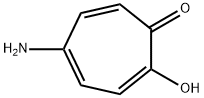 2-Hydroxy-5-amino-2,4,6-cycloheptatriene-1-one Structure