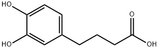 3,4-DIHYDROXY-BENZENEBUTANOIC ACID Structure