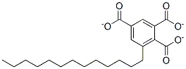 トリイソデシル トリデシル トリメリト酸 エステル 化学構造式
