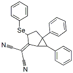 [5,6-Diphenyl-3-(phenylseleno)bicyclo[3.1.0]hexan-2-ylidene]malononitrile|