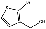 (2-Bromothien-3-yl)methanol 化学構造式
