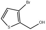 (3-ブロモチオフェン-2-イル)メタノール 化学構造式