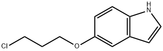 5-(3-CHLORO-PROPOXY)-1H-INDOLE,70260-95-6,结构式