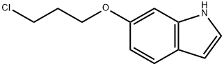 6-(3-CHLORO-PROPOXY)-1H-INDOLE 结构式
