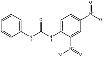 1-(2,4-Dinitrophenyl)-3-phenylurea 结构式