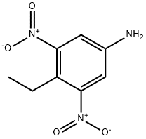 Benzenamine, 4-ethyl-3,5-dinitro- (9CI) Struktur