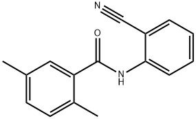 Benzamide, N-(2-cyanophenyl)-2,5-dimethyl- (9CI) 结构式