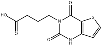 4-(2,4-Dioxo-1,4-dihydrothieno[3,2-d]pyrimidin-3(2H)-yl)butanoicacid Struktur