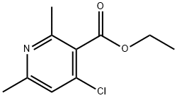 ethyl 4-chloro-2,6-dimethyl-pyridine-3-carboxylate|4-氯-2,6-二甲基-3-吡啶甲酸乙酯