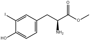 3-Iodo-L-tyrosine methyl ester Struktur