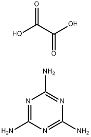 di[1,3,5-triazine-2,4,6-triamine] oxalate 结构式