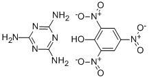 苦味酚三聚氰胺,70285-40-4,结构式