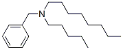 Benzylamine, N-octyl-N-pentyl-, Structure