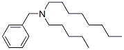 Benzylamine, N-octyl-N-pentyl-, 化学構造式