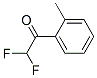 2,2-二氟-1-(邻甲苯基)乙烷-1-酮, 703-42-4, 结构式