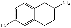 6-AMINO-5,6,7,8-TETRAHYDRONAPHTHALEN-2-OL 结构式