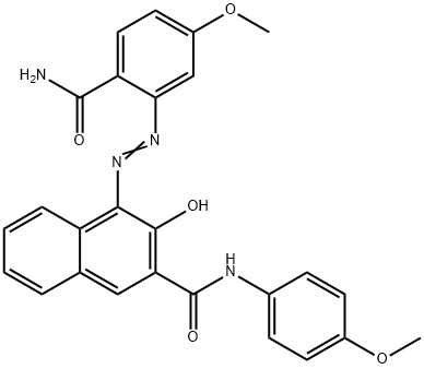 4-[[2-(Aminocarbonyl)-5-methoxyphenyl]azo]-3-hydroxy-N-(4-methoxyphenyl)-2-naphthalenecarboxamide|